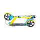Самокат 2-колесный Rank 200 мм, ручной тормоз, желтый/голубой