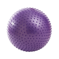 Фитбол массажный Core GB-301 75 см, антивзрыв, фиолетовый
