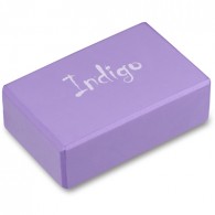 Блок для йоги INDIGO 6011 HKYB 22,8 х15,2 х7,6 см Фиолетовый